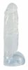Dildo Big Dong 22 cm Crystal Clear
